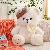 Hat Bear Plush Toy Valentine's Day Gift,AllCute.ca
