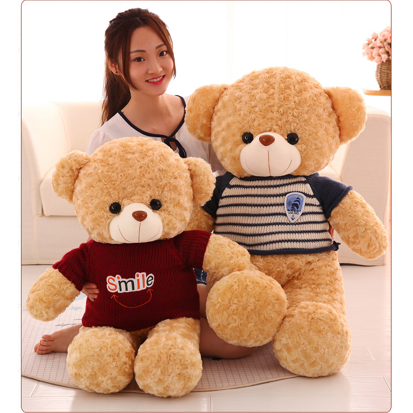 Cute Teddy Bear with Sweater,AllCute.ca