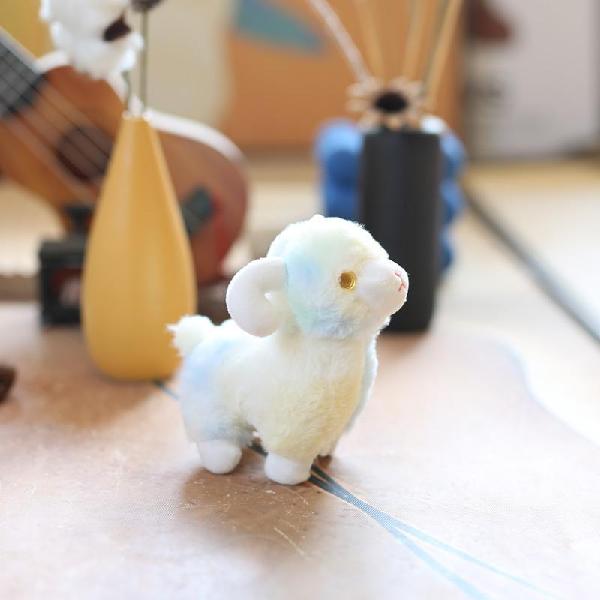 Cute little sheep plush toy keychain bag charm, Canadian Online Jewelry, accessories and plush toy store