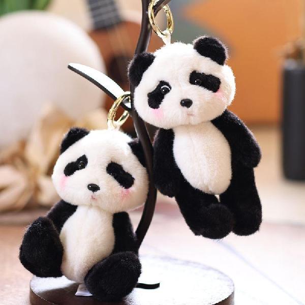 Cute and adorable panda keychain plush toy doll, Canadian Online Jewelry, accessories and plush toy store