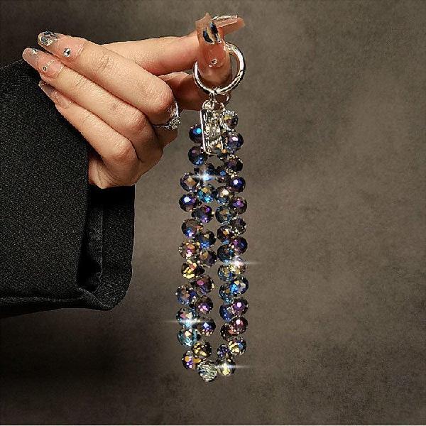 Luxury and high-end crystal bead phone charm, Canadian Online Jewelry, accessories and plush toy store