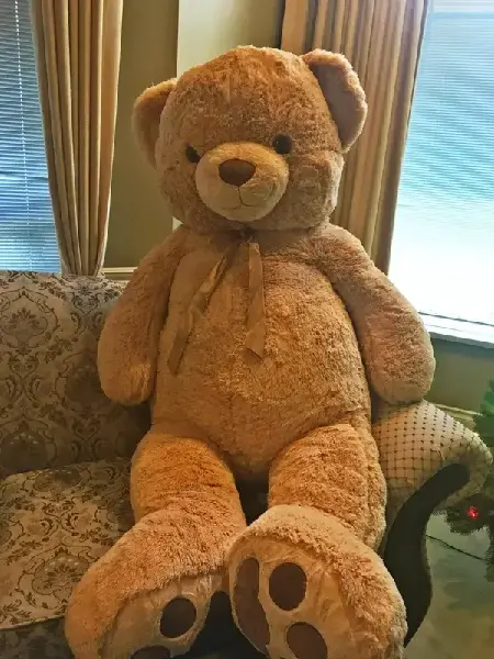 Jumbo Brown Teddy Bear 72 Inches  with Free shipping, Canadian Online Jewelry,Accessories & Plush Toy Store
