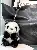 Super soft Imitation mink fur panda car keychain pendant,AllCute.ca