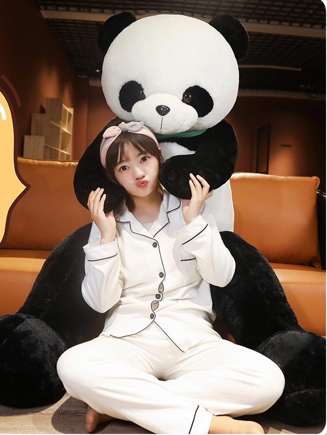 Giant Jumbo Plush Panda stuffed animal,AllCute.ca