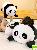 Plush Panda stuffed animal 40cm,AllCute.ca