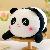Plush Panda stuffed animal 40cm,AllCute.ca