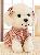 Cartoon Teddy Dog Plush Toy Puppy Doll,AllCute.ca