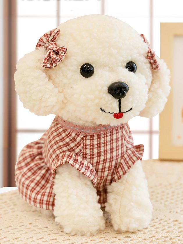 Cartoon Teddy Dog Plush Toy Puppy Doll,AllCute.ca