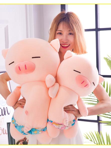 Sexy Swimming Pants Pig Plush Toys,AllCute.ca