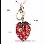 Cute Strawberry Metal Rhinestone Keychain Jewelry,AllCute.ca