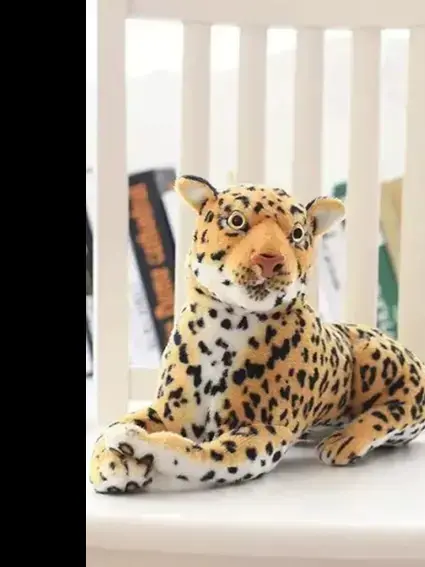Simulation leopard plush toy 40cm, Canadian Online Jewelry,Accessories & Plush Toy Store