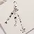 Hot Girl Style Hollow Five-pointed Star phone chain,AllCute.ca