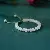 Adjustable Bamboo Shape Imitation Jade Beaded Bracelet,AllCute.ca