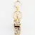 Exquisite rhinestone metal double-layer whistle keychain,AllCute.ca