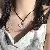 Cute fairy crescent moon pendant necklace,AllCute.ca