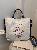 Fashion pattern one-shoulder canvas crossbody bag,AllCute.ca