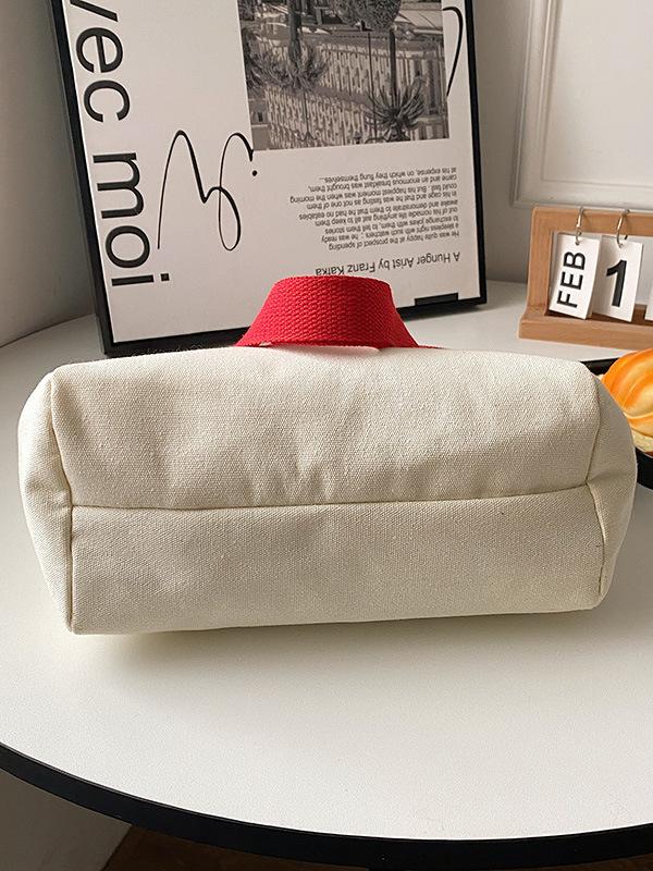 New style trend fashion women's large capacity canvas shoulder bag,AllCute.ca