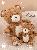 Cartoon Maggie Bear Plush Doll,AllCute.ca